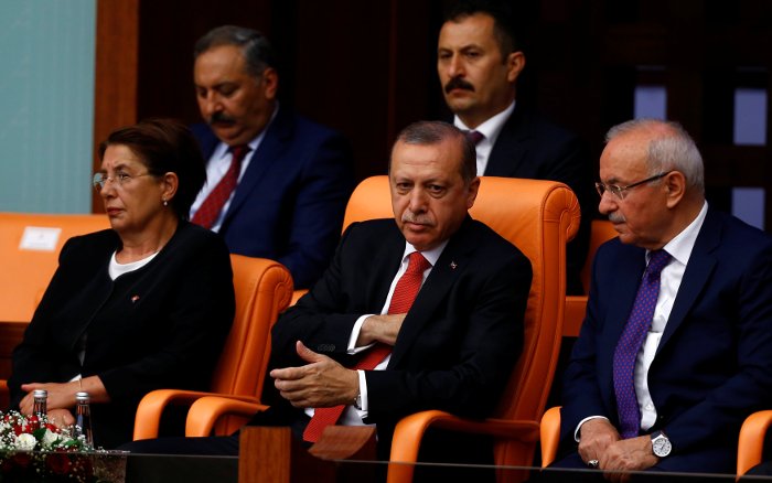 TBMM'deki oturumu Cumhurbaşkanı Tayyip Erdoğan da izledi.